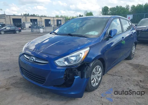 2017 Hyundai Accent Se z USA, uszkodzony, nr VIN KMHCT5AE8HU312157